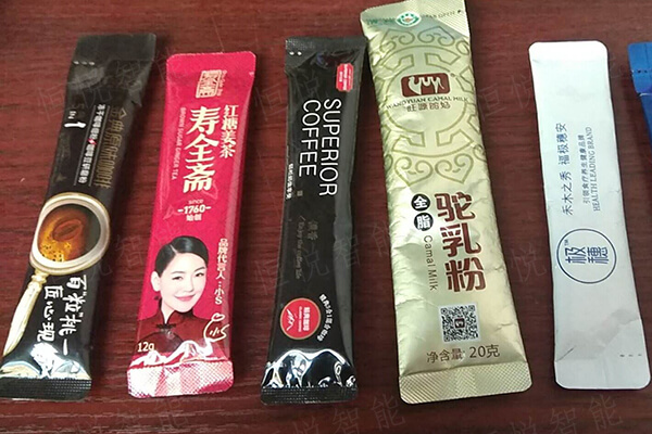 咖啡粉污视频成人的长条圆角袋型